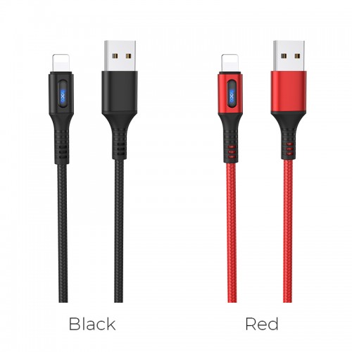 U79 Admirable Smart Power Off Charging Data Cable For Lightning